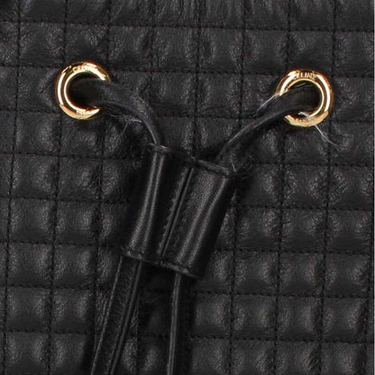 Celine Quilted Ccharm Leather Backpack Women