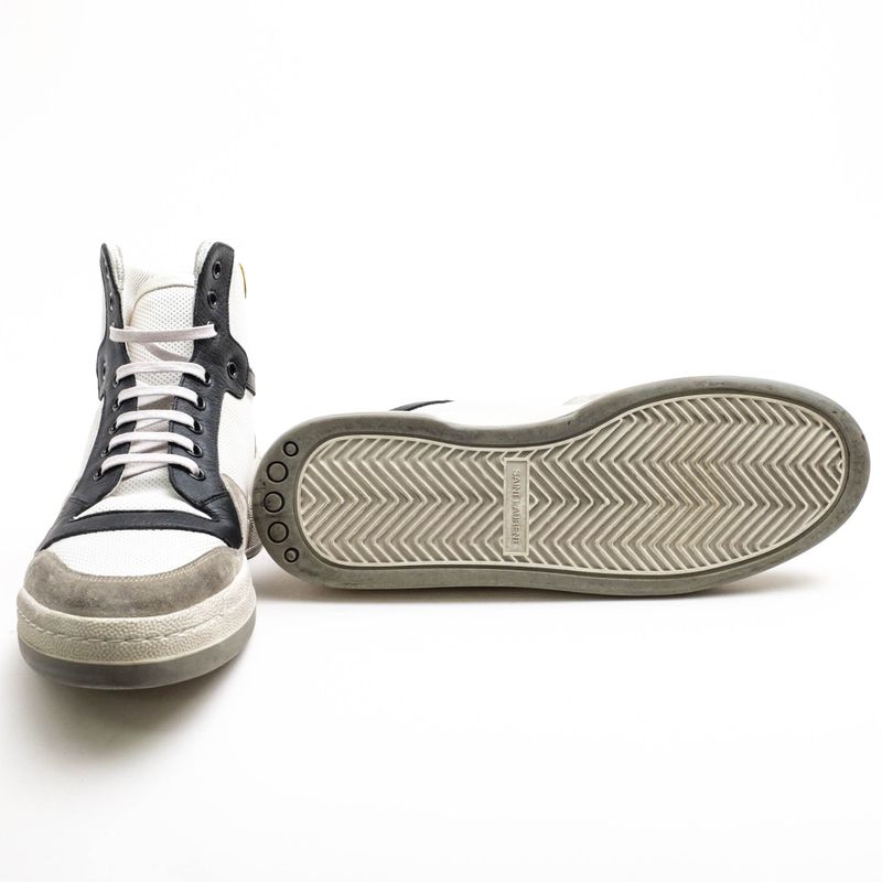 Saint Laurent/Yves Saint Laurent Shoes Sneakers Shoes High-Cut Men Leather