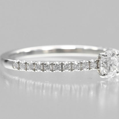 Cartier Etancel De Cartier Pt950platinum And Diamonds Size 7 Ladies 1.7g Ring