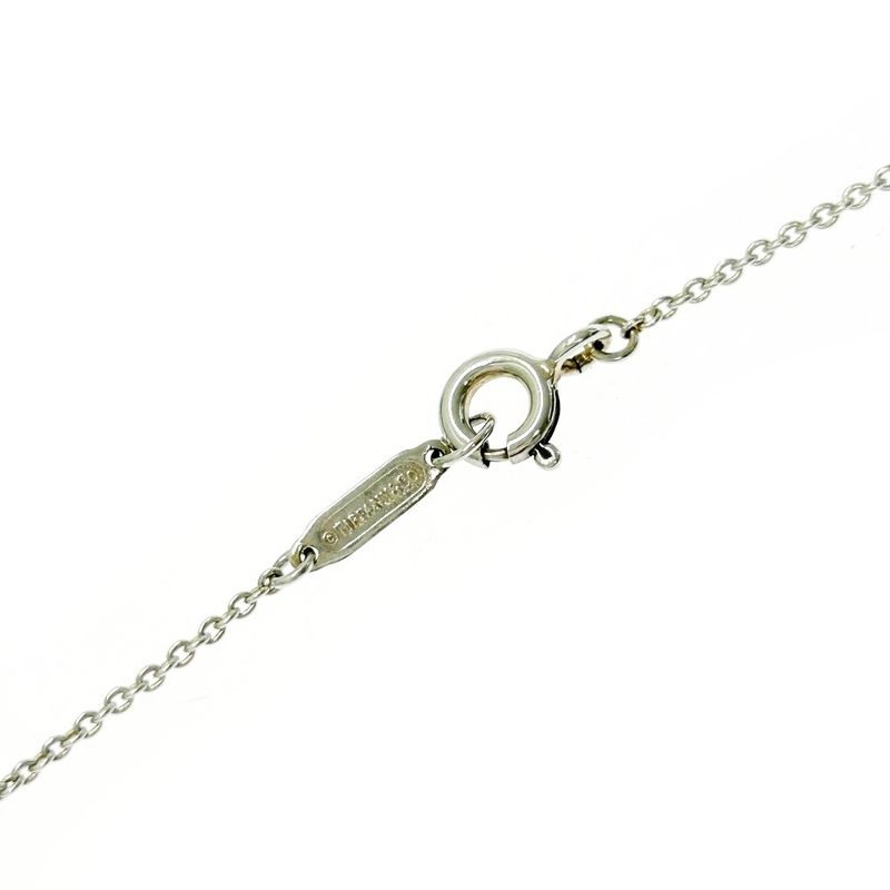 Tiffany & Co Silver Double Drop Heart Necklace 5.0g 925 Engraved 417878 Necklace