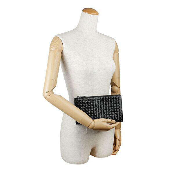 Bottega Veneta Clutch Bag Pouch Nero