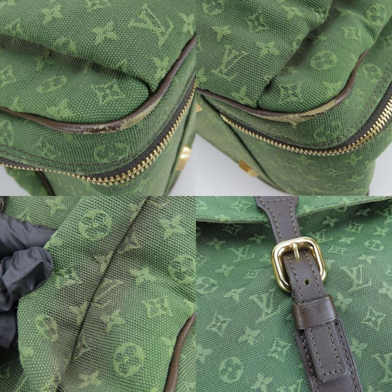 Louis Vuitton Boston Bag Claudine M42332 Monogram Mini Leather TST Khaki Gold