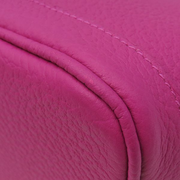 Hermes Tote Garden Party TPM Country Rose Purple Silver Hardware Purple