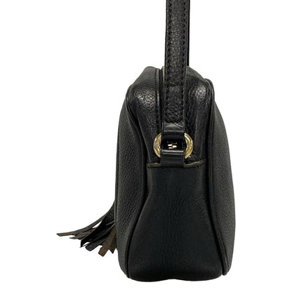 Gucci Shoulder Bag Soho 308364 Black Leather