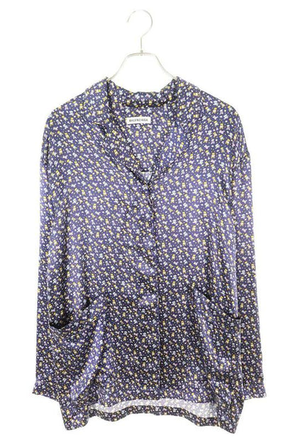 Balenciaga 602450 Tjlp4 Bear Print Pajama Long Sleeve Shirt Men's 36