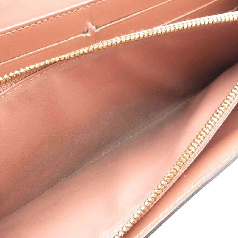 Louis Vuitton Monogram Vernis Portefeuille-sarah M91767 Rose Verre Leather Long