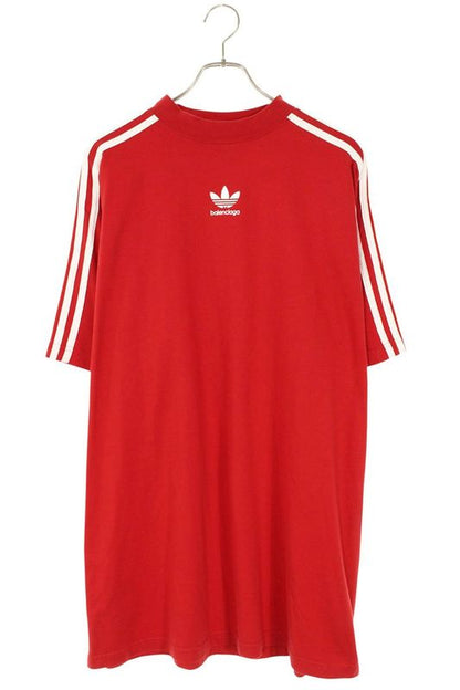 Balenciaga X Adidas 23SS 739101 Tnva6 Three Stripes Oversized T-shirt Men's 2