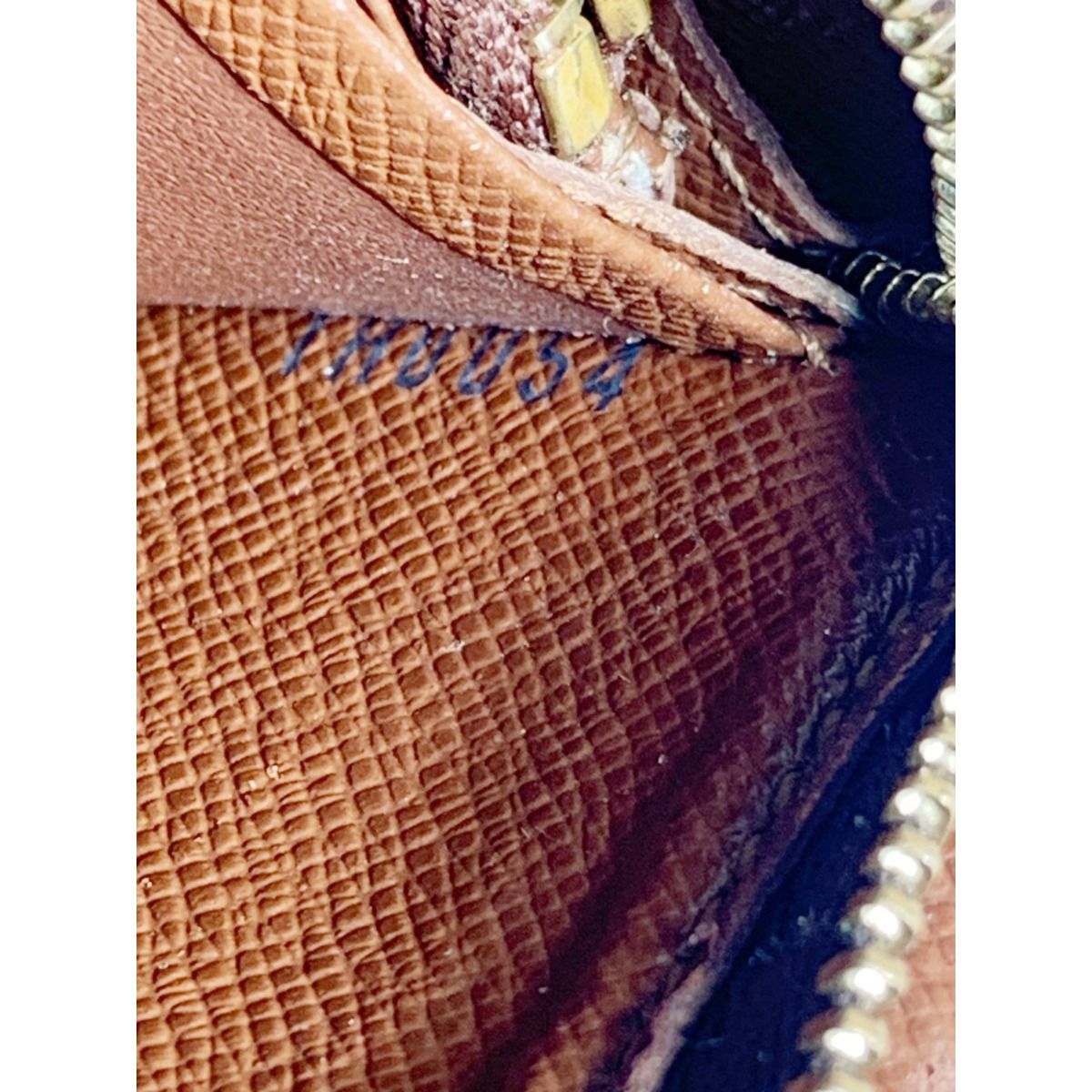 Louis Vuitton Monogram Portomone Zip Round Zipper Long Wallet M61727 Brown