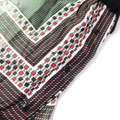 Louis Vuitton 18SS Silk Switch With Logo Button Partially All-over Pattern