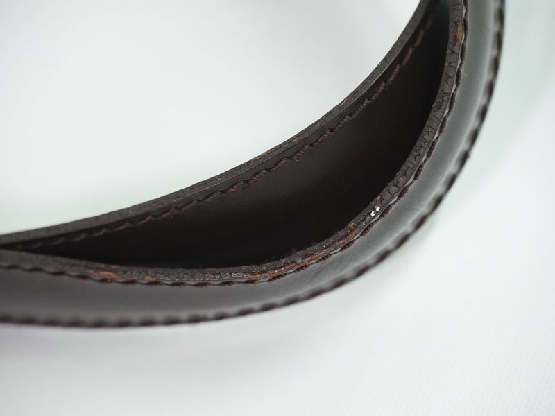 Authentic Louis Vuitton LV Chelsea Damier Ebène Shoulder Bag Tote Bag Brown