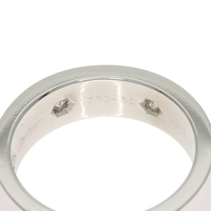 Cartier Love Ring Full Diamond #50 Ring - 18K White Gold Ladies