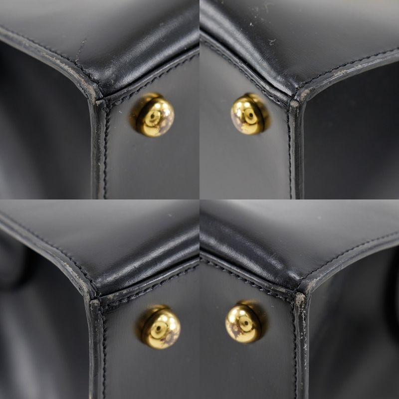 Cartier Panther Calf Black Women's Tote Bag