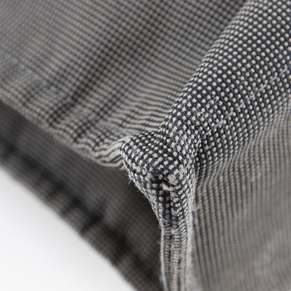 Hermes Yale Line Tote MM Nylon Canvas Gray Unisex Handbag