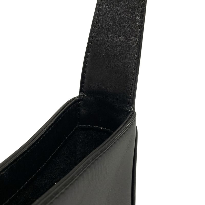 Saint Laurent Paris Shoulder Bag Le Saint Cassette 657228 Black Leather