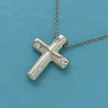 Tiffany & Co Diamond Dots Cross Necklace