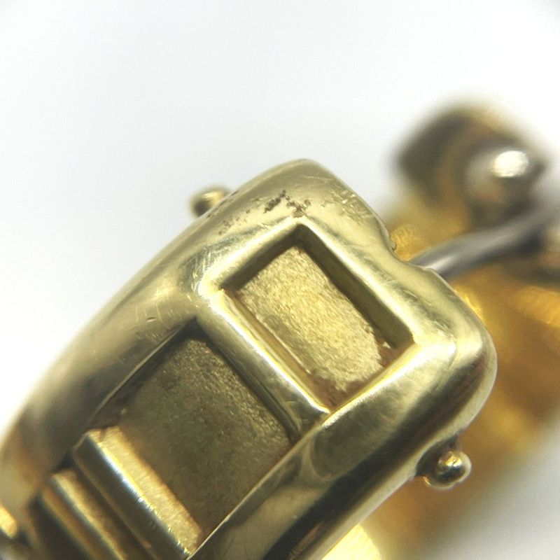 Tiffany & Co Tiffany & Co Atlas Hoop 750 Engraved 18k Gold Earrings Total