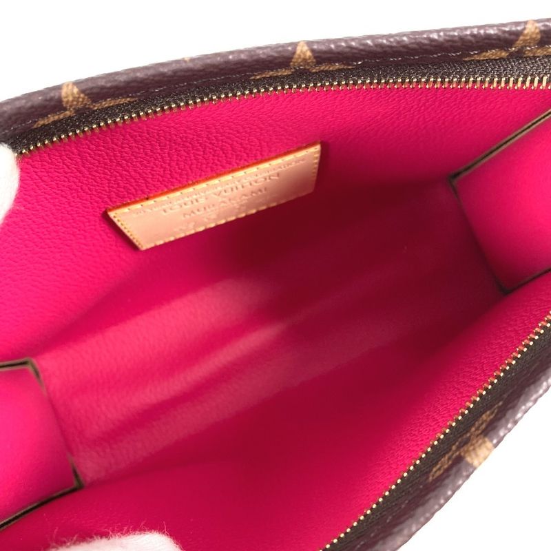 Louis Vuitton Clutch Bag Trio Poche Toilette M13762 Monogram Canvas Multicolor