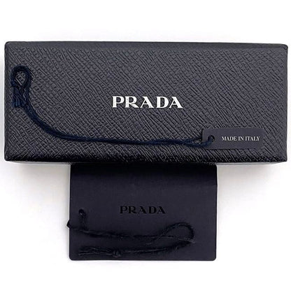 Prada Key Holder Gold Brown Black 1tl125 Never Used Excellent Condition