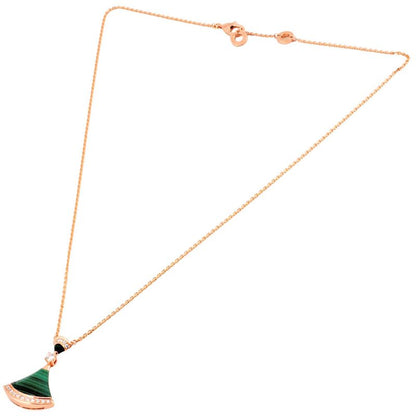 Bulgari Bvlgari DIVA Dream Necklace With Diamonds 351143 18K Pink Gold 73g