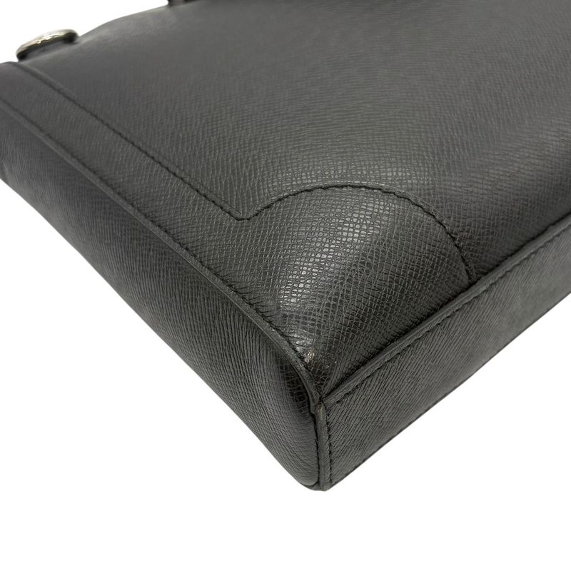 3267 Louis Vuitton Slim Briefcase Taiga M30810 LV Handbag Shoulder Business Bag