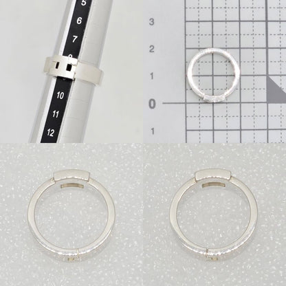 Hermes New Hercules Ring 49 Approx Size 9 Engraved A And D H Logo Star Ring