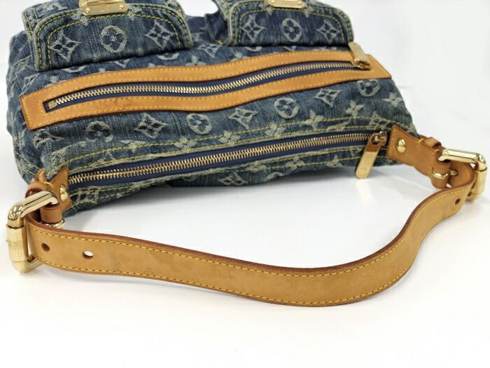 Louis Vuitton Baggy PM Monogram Denim One Shoulder Bag M95049