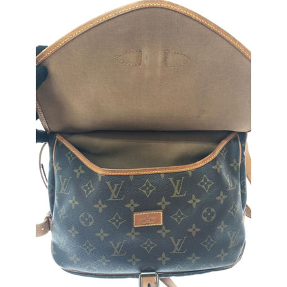 Louis Vuitton Women's Shoulder Bag Monogram Saumur 30 M42256 Brown