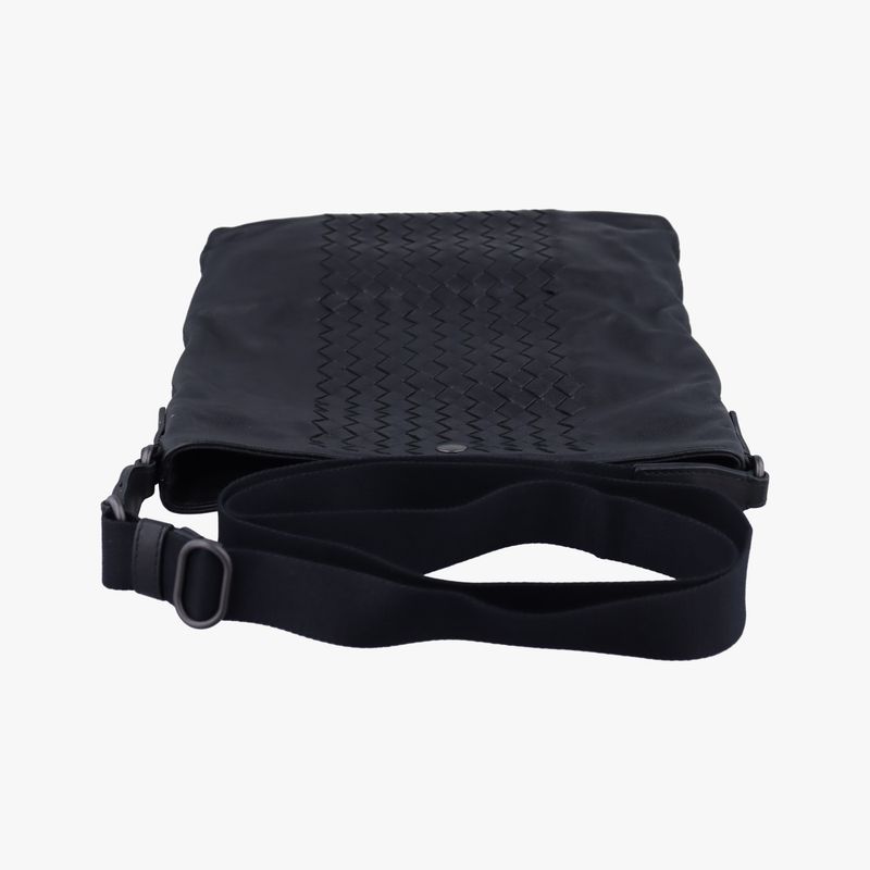 Bottega Veneta Intrecciato Black Lambskin B03396322z