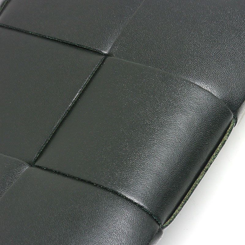 Bottega Veneta Cassette Bi-fold Billfold In Black *none Change Purse