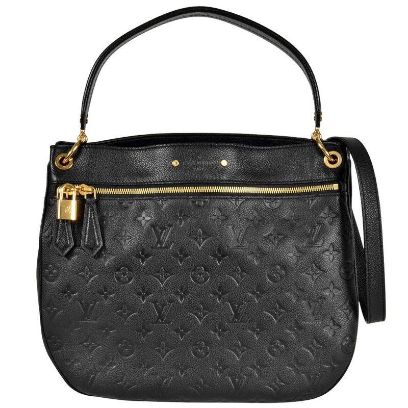Louis Vuitton Spontini 2WAY Shoulder Bag Monogram Empreinte M42819 Black Gold
