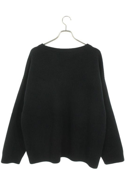 Celine 2a19r423p Logo Patch Oversized Knit Men's XL