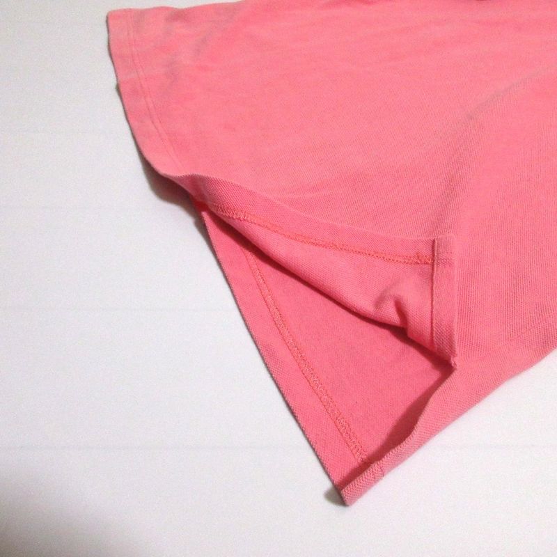 Good Loewe Vintage Short Sleeve Polo Shirt Pink Women's Used