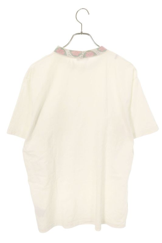 Dior 383j644a0554 Mock Neck Flower Design T-shirt Men's M
