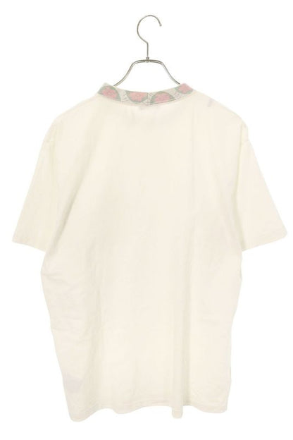 Dior 383j644a0554 Mock Neck Flower Design T-shirt Men's M