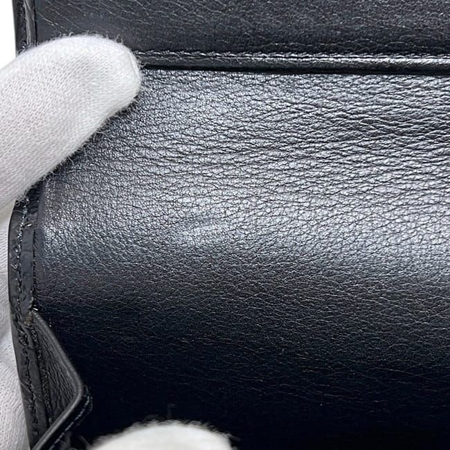 Cartier Bifold Wallet Black Happy Birthday Excellent Condition