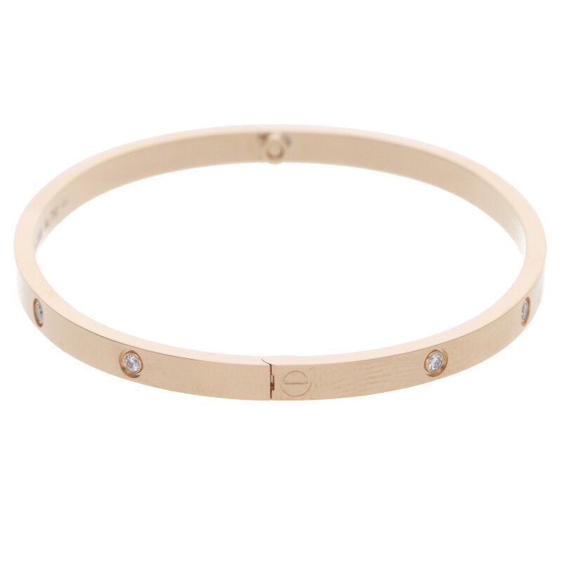 Cartier LOVE Bracelet SM Love Bracelet 18K Pink Gold10p Diamond Love Bracelet