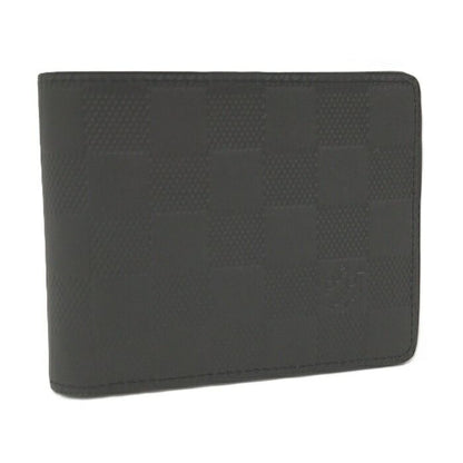 Louis Vuitton Porte Feuille Multiple Fold Billfold Damier Infini N63124