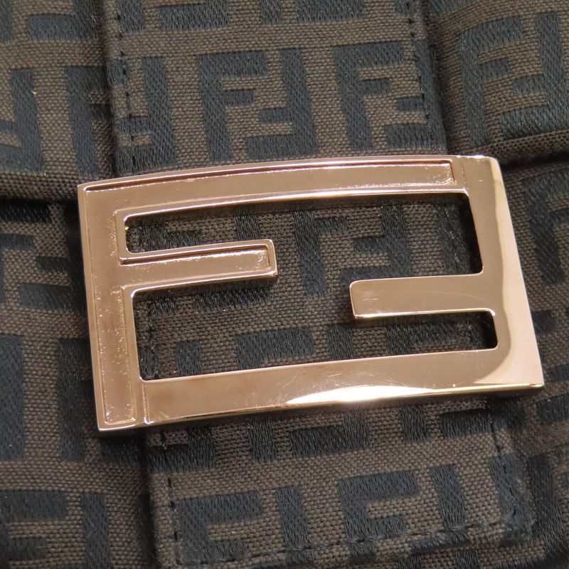 Fendi Zucca Pattern Handbag Canvas Women