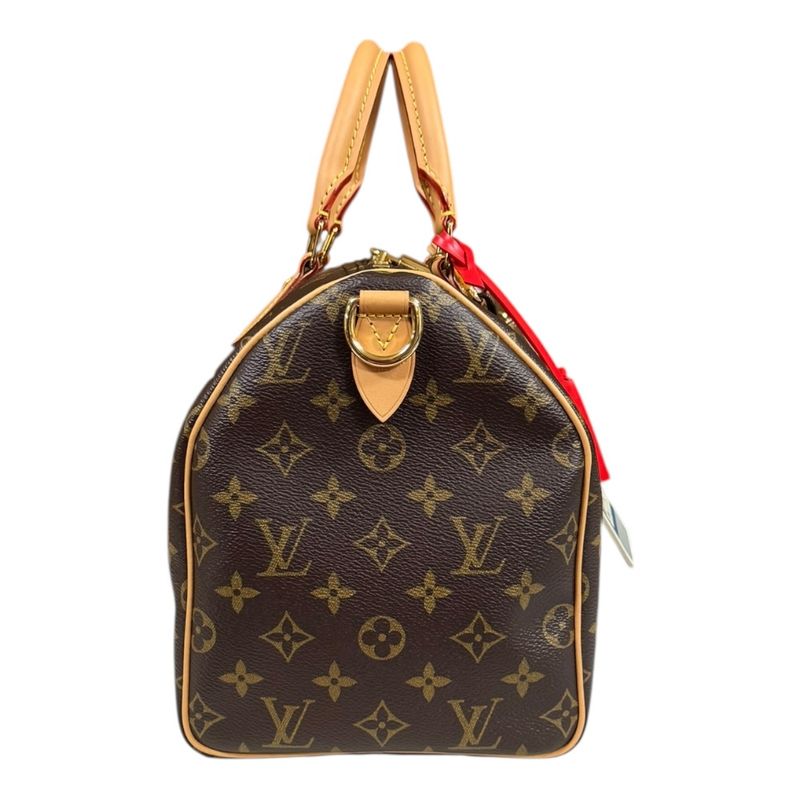 Louis Vuitton Speedy 30bandouliere Soft Monogram Shoulder Bag Monogram Canvas