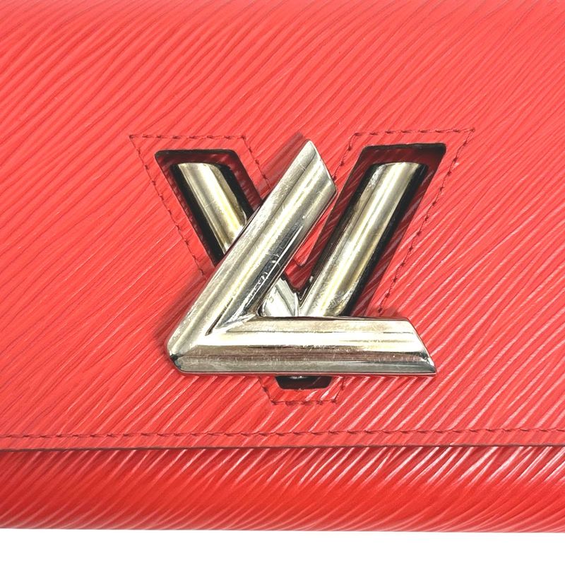 Louis Vuitton M61179 Epi Long Wallet Portefeuille - Twist Long Wallet Louis