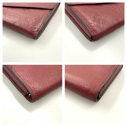 Louis Vuitton Monogram Empreinte Portefeuille Sarah Bifold Wallet