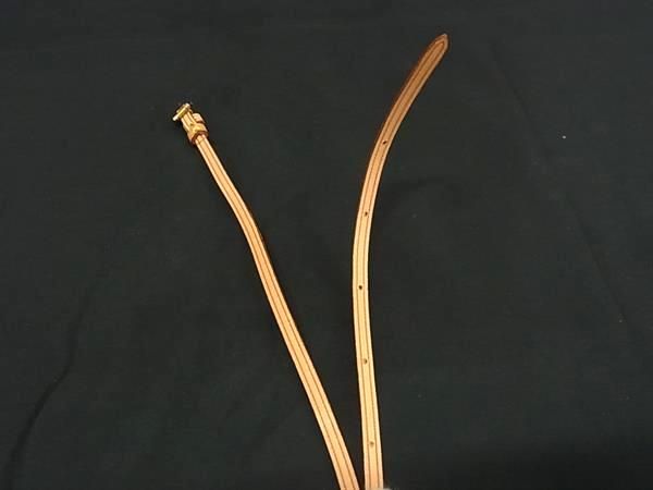 Louis Vuitton Shoulder Strap For Waist Pouch Ladies Brown Fh9075