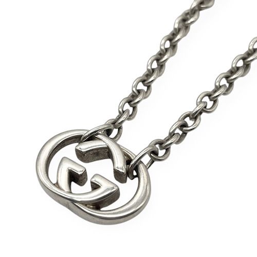 Gucci Necklace Interlocking G Logo 925 Silver