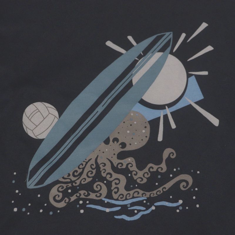 Hermes 23SS Poulp Watch 100% Cotton Crew Neck Cut And Sleeve T-shirt Navy XS