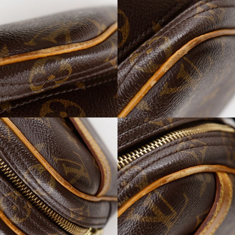 Louis Vuitton Reporter PM M45254 Monogram Canvas Brown Sp0023 Ladies Shoulder