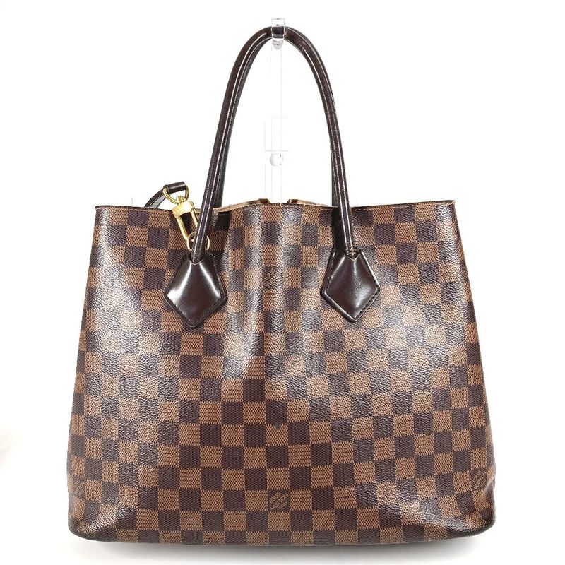Louis Vuitton Shoulder Bag Kensington N41435 Damier Canvas Brown