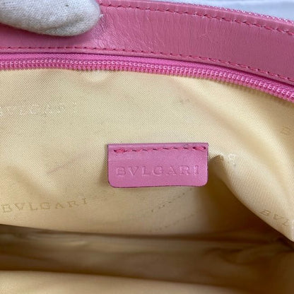 Bvlgari Shoulder Bag Pink Logomania Ec20545