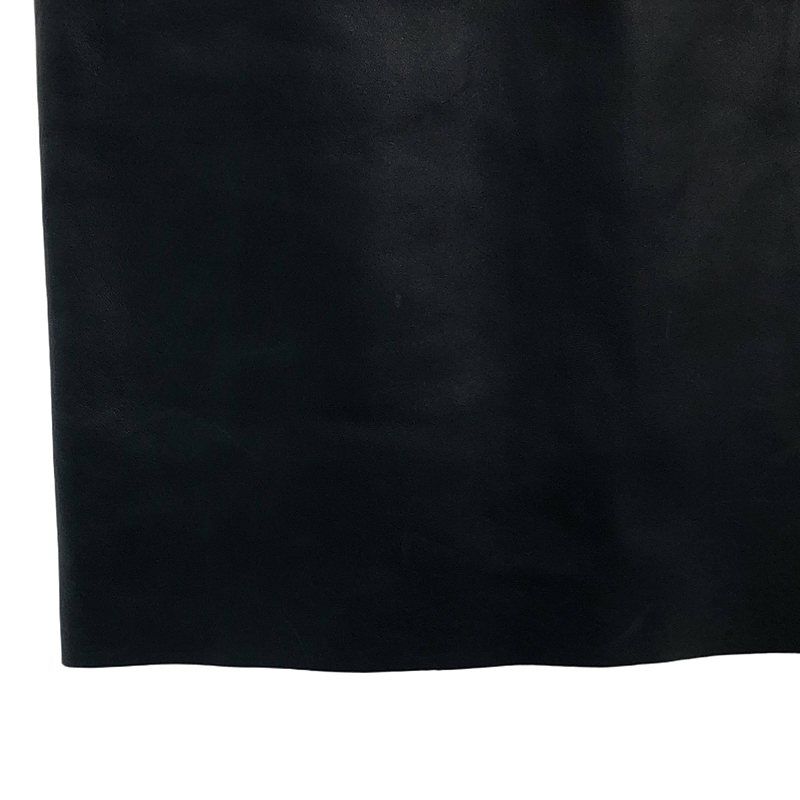 Celine - Phoebe Period Lamb Leather Skirt - 36 - Navy - Women