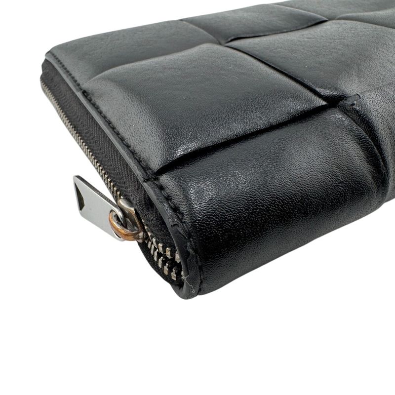Bottega Veneta Bottega Veneta Cassette Round Zipper Long Wallet Brand Card