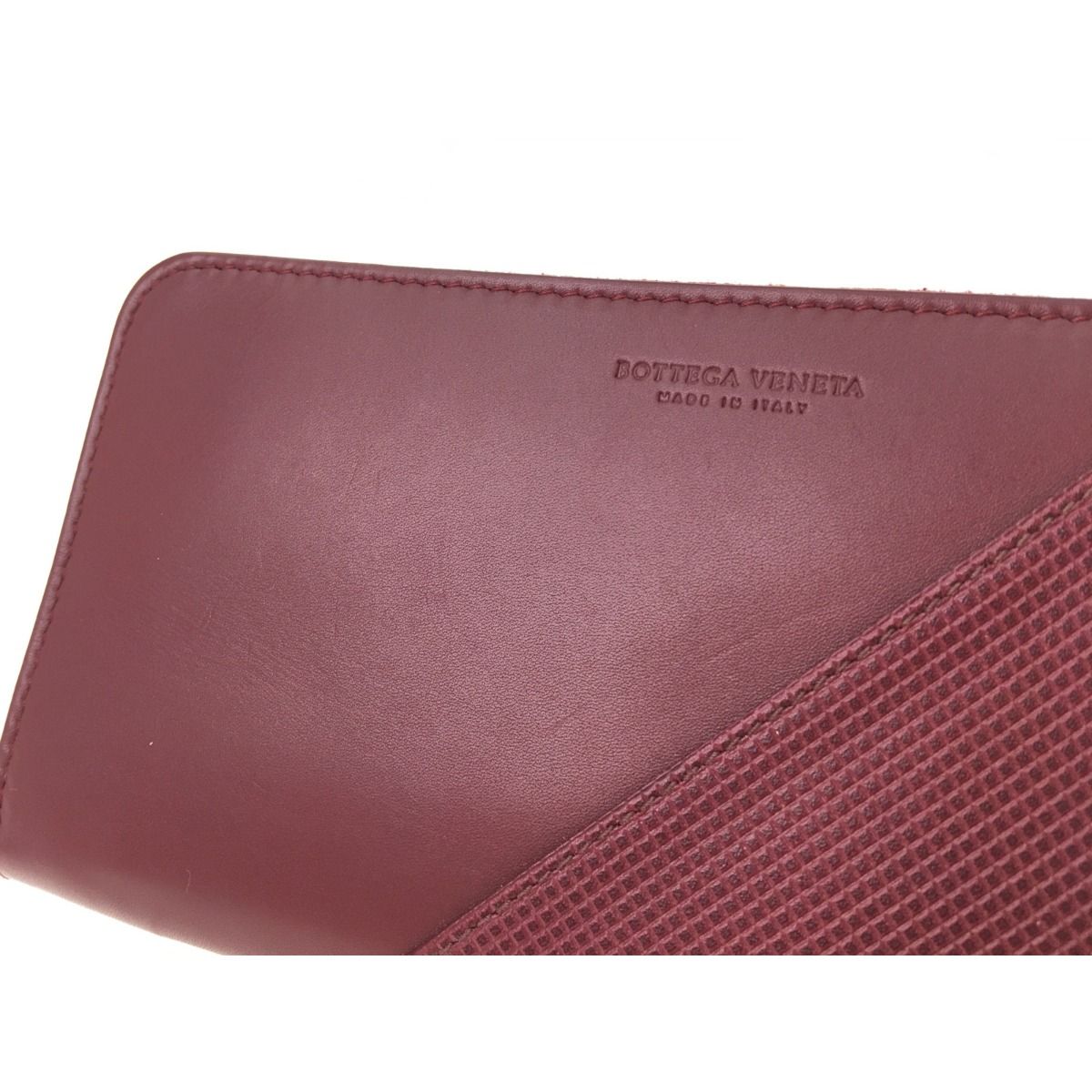 Bottega Veneta Round Zipper Long Wallet Marco Polo Matte Calf